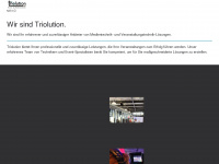 triolution.de Webseite Vorschau