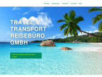 travel-transport.de Webseite Vorschau