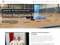 karate-in-stormarn.de Webseite Vorschau