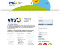vhs-sh.net Webseite Vorschau