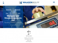 waagen-wulff.de Webseite Vorschau