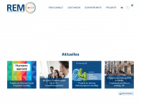 rem-consult.eu Webseite Vorschau
