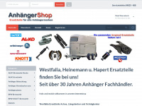anhaenger-ersatzteile.net Webseite Vorschau
