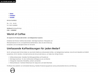 world-of-coffee.de Webseite Vorschau