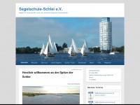 segelschule-schlei.de Webseite Vorschau