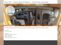 yachtwerft-stoehr.de Webseite Vorschau
