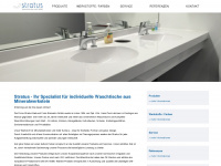 stratus-waschtische.de Webseite Vorschau