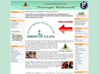 glas-bartholmes.de Webseite Vorschau