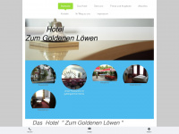 hotel-zum-goldenen-loewen.de Webseite Vorschau