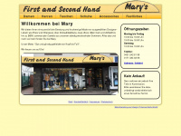 marys-boutique.de Webseite Vorschau