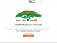 parkservice-gartenbau.de Webseite Vorschau