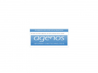 agenos.com Webseite Vorschau