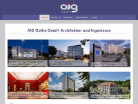 aig-gotha.de Webseite Vorschau