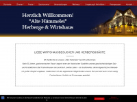 alte-haemmelei.de Webseite Vorschau