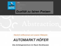 anhaenger-hoefer.de Webseite Vorschau