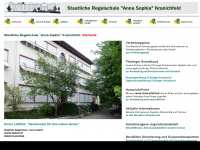 anna-sophia-regelschule.de Webseite Vorschau