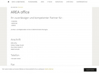 area-office.de Webseite Vorschau
