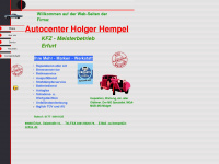 autocenter-hempel.de Webseite Vorschau
