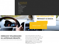 autohaus-demuth.de Webseite Vorschau