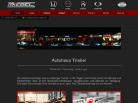 autohaus-triebel.de Webseite Vorschau