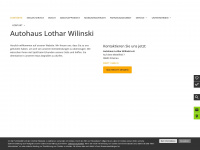 autohaus-wilinski.de Webseite Vorschau