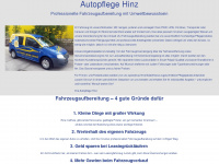 autopflege-hinz.de Webseite Vorschau