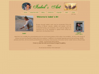 isabels-art.com Webseite Vorschau