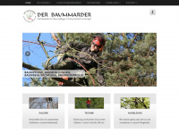 baummarder.com Webseite Vorschau