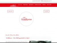 waldkasino.de Webseite Vorschau