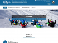 snowboardschule-oberhof.de Webseite Vorschau
