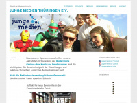 junge-medien-th.de Webseite Vorschau