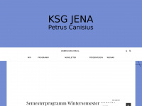 ksg-jena.de Webseite Vorschau
