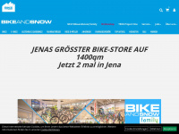 bikeandsnow.de Webseite Vorschau
