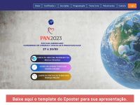 panamericancongress.com.br Webseite Vorschau