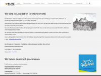 blitz-eisenach.de Webseite Vorschau