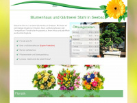 blumenhaus-stahl.de Webseite Vorschau