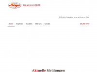 blumen-heyn.de Webseite Vorschau