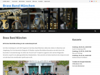 brassband-muenchen.de Webseite Vorschau
