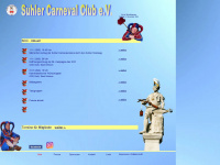 suhler-carneval-club.de Webseite Vorschau