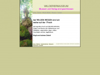 wilderermuseum.de Webseite Vorschau