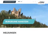cdu-eichsfeld.de Webseite Vorschau
