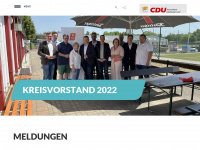 cdu-altenburger-land.de Webseite Vorschau