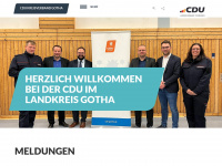 cdu-gotha.de Webseite Vorschau