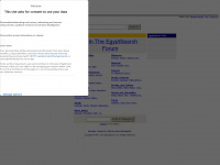 egyptsearch.com Webseite Vorschau