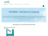 colandis.com Webseite Vorschau