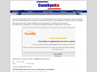 comsyska.de Webseite Vorschau