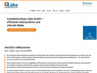 ib-laebe.de Webseite Vorschau