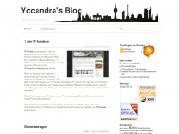 yocandra.de Webseite Vorschau