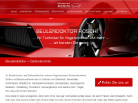 beulendoktor-roschi.de Webseite Vorschau