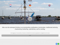 jachtverhuurfriesland.nl Webseite Vorschau